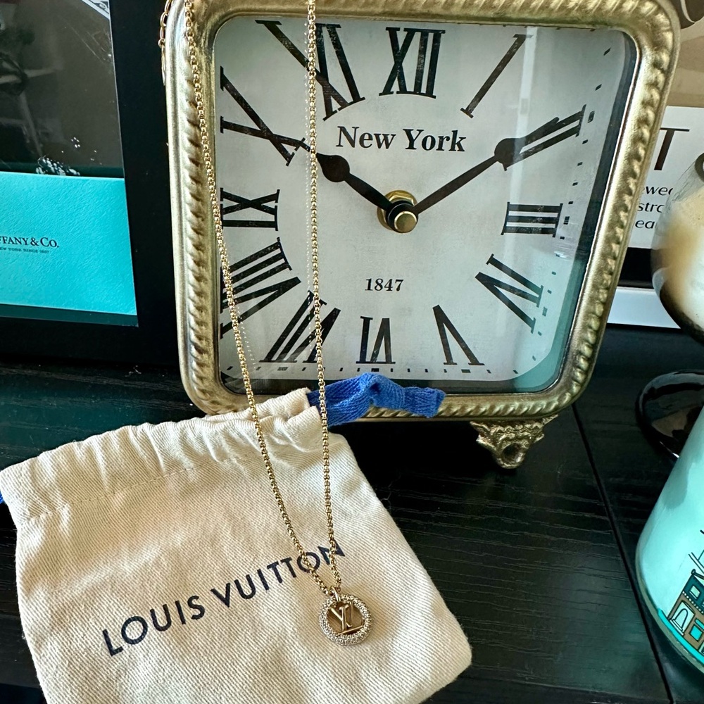 Louis Vuitton Gold Necklace